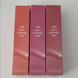Romand The Juicy Lasting Tint Bundle - 02, 03, 14